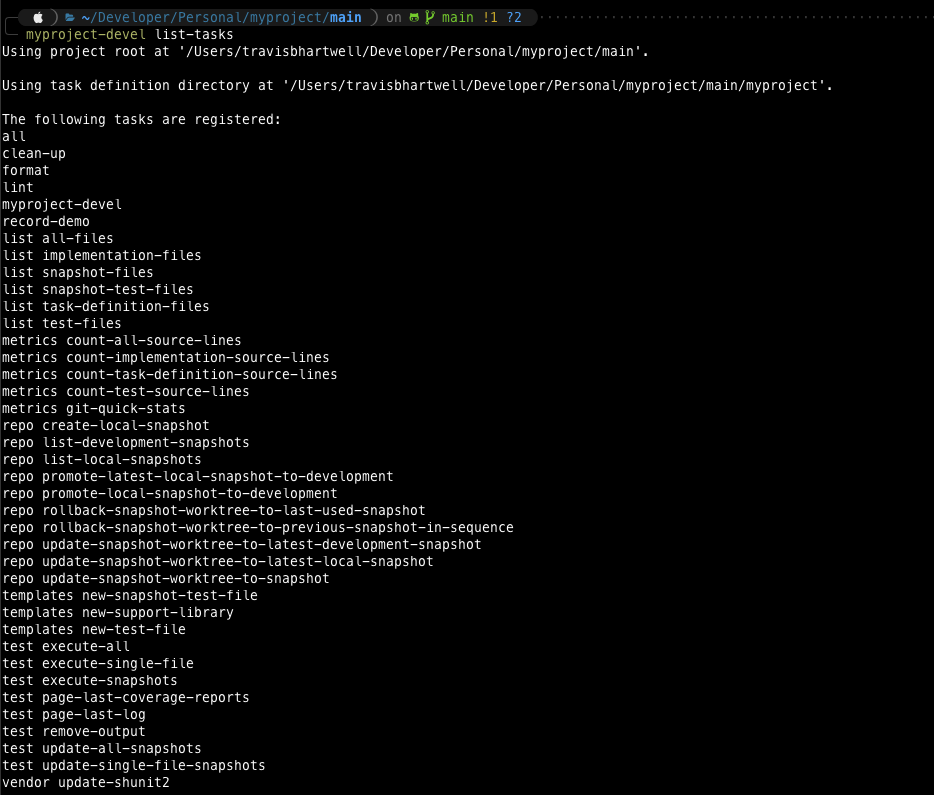 mycmd myproject list-tasks